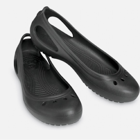 NWOT Crocs Women's Kadee Ballet Flats - Black |Size 7 - Picture 1 of 12